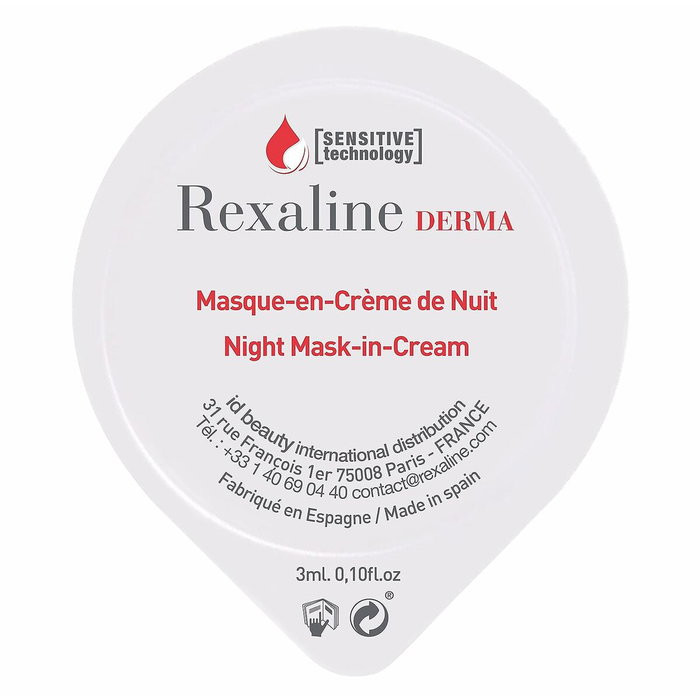 Rexaline Conjunto de 6 Máscaras de Dormir Nocturna Nutritivas Rexaline Conjunto de 6 Máscaras de Dormir Nocturna Nutritivas