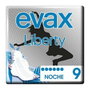 Evax Liberty compresas de noche con alas, 9 unidades