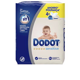 Dodot Sensitive PH natural Toallitas Húmedas 216 unidades, Cuidado de la Piel del Bebé