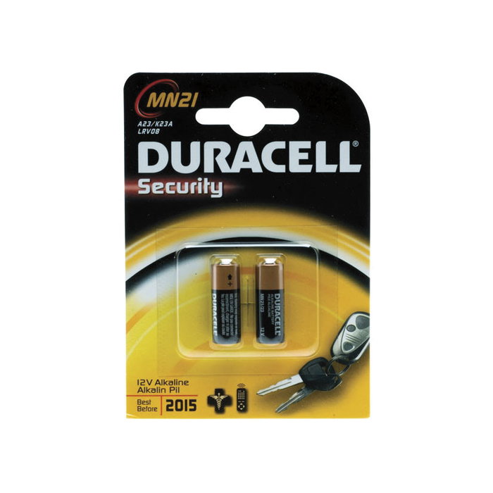 Duracell MN21 Pilas Alcalinas 12V (Pack de 2) Duracell MN21 Pilas Alcalinas 12V (Pack de 2)
