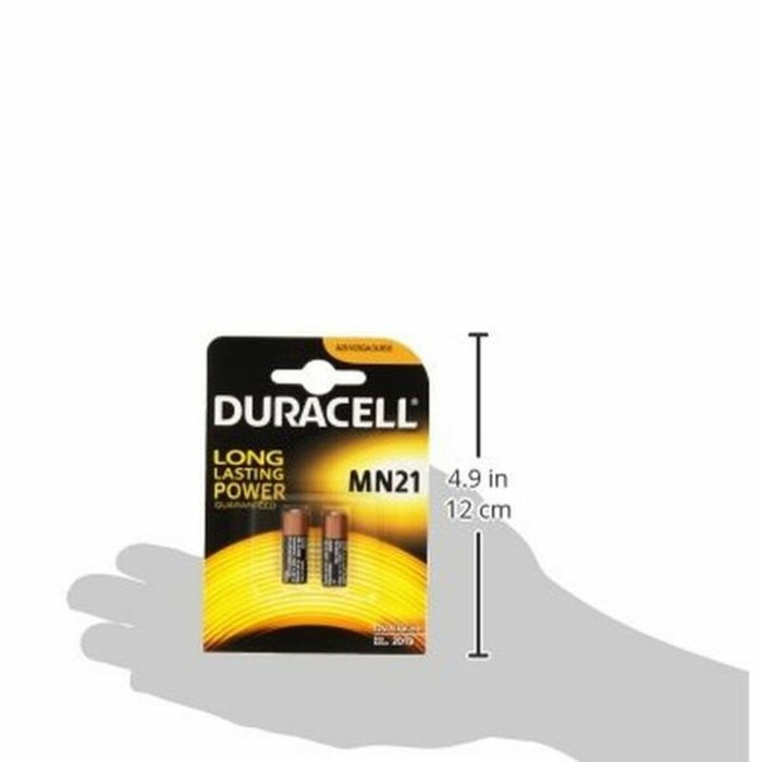 Duracell MN21 Pilas Alcalinas 12V (Pack de 2) Duracell MN21 Pilas Alcalinas 12V (Pack de 2)