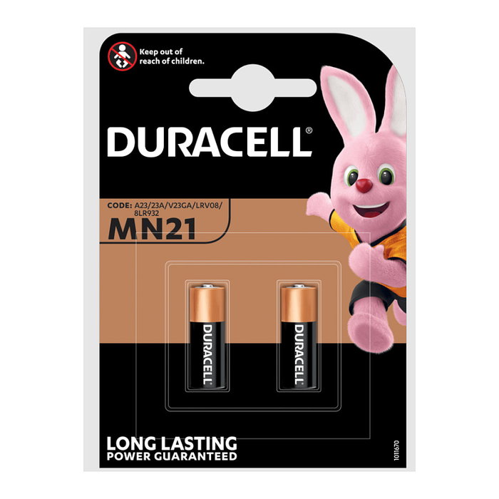 Duracell MN21 Pilas Alcalinas 12V (Pack de 2) Duracell MN21 Pilas Alcalinas 12V (Pack de 2)