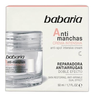 Babaria Antimanchas Crema Intensiva Antiedad Noche 50 ml Babaria Antimanchas Crema Intensiva Antiedad Noche 50 ml