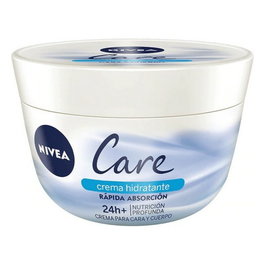 Nivea CARE Nutrición Profunda Crema para Cara y Cuerpo Hidratante Corporal 400 ml