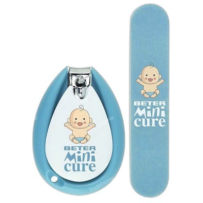 Beter Mini Cure Cuidado Uñas Bebés Azul Lote 2 pz