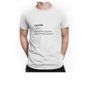 Pandemia De Valores Camiseta CASA Estampado 'Lugar desde el que puedes salvar el mundo en pijama' Unisex Algodón Orgánico Blanco Talla L