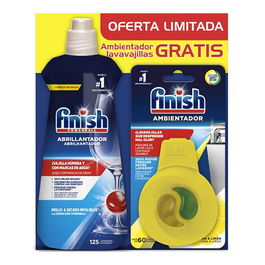 Finish Finish Abrillantador Lavavajillas 500 ml + Ambientador Lavavajillas 2 u