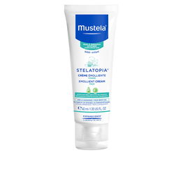 Mustela STELATOPIA Crema Facial Emoliente para Bebés con Piel Atópica, 40 ml