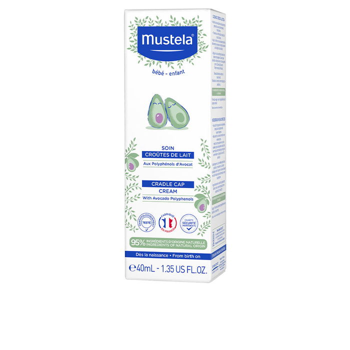 Mustela Bebé Cuidado Costra Láctea Tratamiento para Eliminar y Prevenir Costra Láctea Crema 40 ml