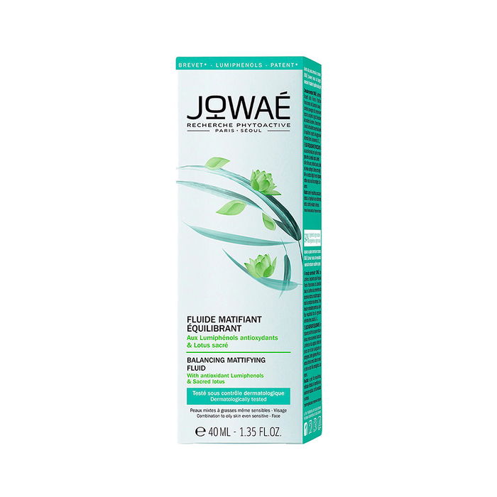 Jowaé BALANCING MATTIFYING fluid Tratamiento Facial Hidratante Matificante 40 ml