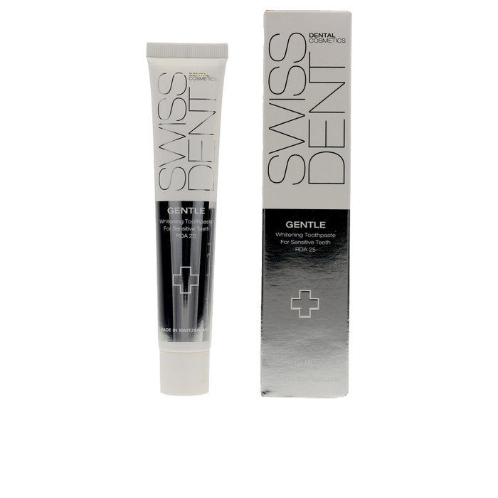 SWISSDENT GENTLE whitening toothpaste Pasta de dientes blanqueadora para dientes sensibles 50 ml
