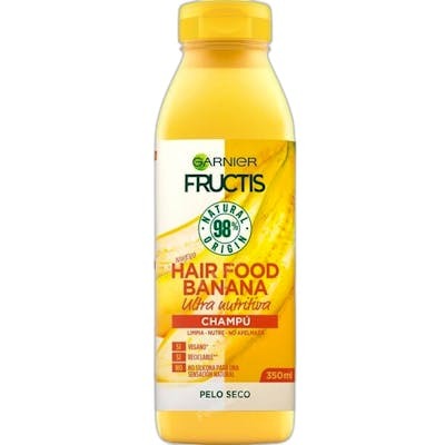 Garnier Fructis Hair Food Champú Ultra Nutritivo Banana 350 ml