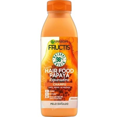 Garnier Fructis Hair Food Champú Reparador Papaya 350 ml
