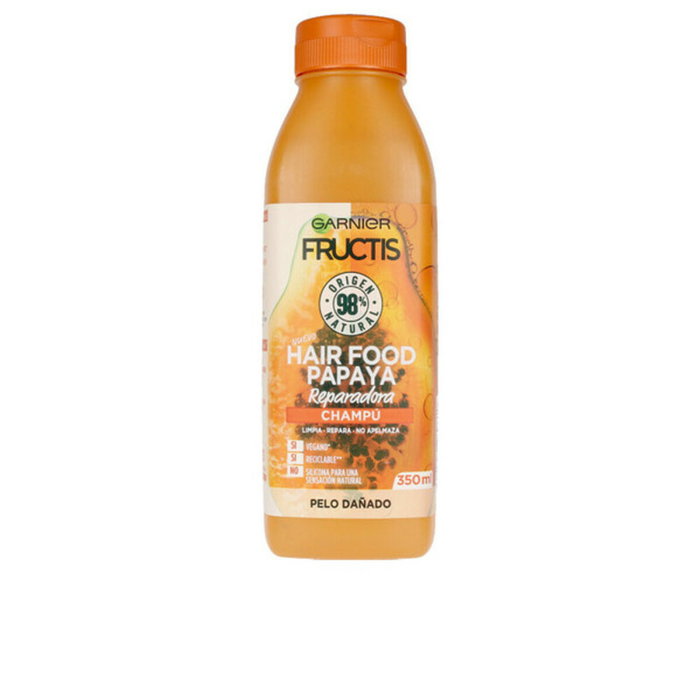 Garnier Fructis Hair Food Champú Reparador Papaya 350 ml