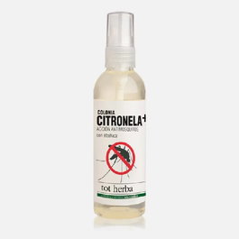 Tot Herba CITRONELLA Antimosquitos - Colonia Repelente de Citronella, Albahaca y Eucalipto para 4 Horas de Protección - 100 ml