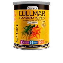 Drasanvi COLLMAR Colágeno Magnesio Cúrcuma Limón 300g con Vitamina C y Ácido Hialurónico