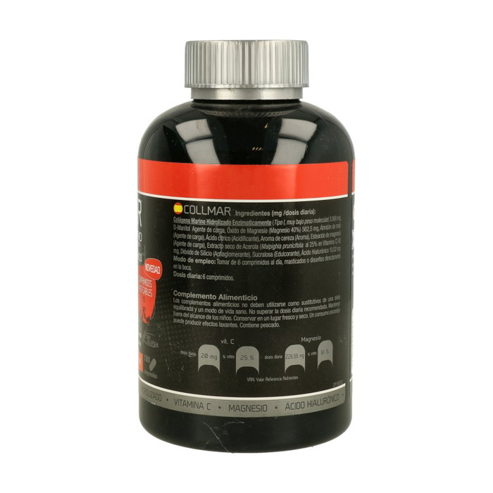 Drasanvi Collmar Colágeno Marino con Magnesio Sabor Cereza 180 Comprimidos Drasanvi Collmar Colágeno Marino con Magnesio Sabor Cereza 180 Comprimidos