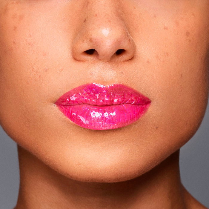 Shiseido Shimmer Gel Gloss 08 sumire magenta