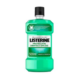 Listerine Protecci&oacute;n Dientes y Enc&iacute;as Lote 500 ml + 250 ml