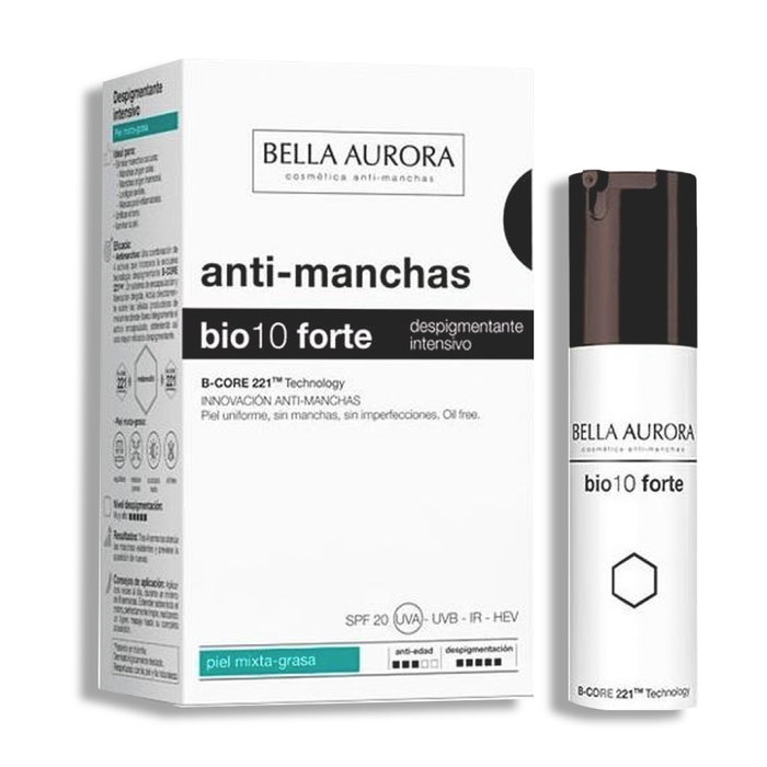 Bella Aurora BIO10 FORTE Despigmentante Intensivo para Piel Mixta y Grasa 30 ml Bella Aurora BIO10 FORTE Despigmentante Intensivo para Piel Mixta y Grasa 30 ml