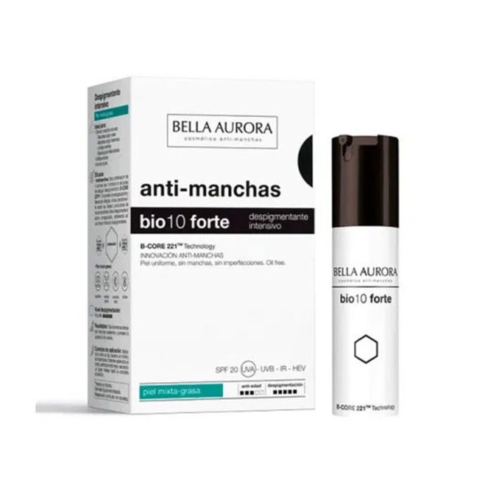 Bella Aurora BIO10 FORTE Despigmentante Intensivo para Piel Mixta y Grasa 30 ml Bella Aurora BIO10 FORTE Despigmentante Intensivo para Piel Mixta y Grasa 30 ml