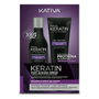 Kativa Keratin Express Post Alisado Brasileño Lote 2 pz