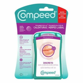 Compeed Parches Invisibles para Herpes Labial, 15 unidades
