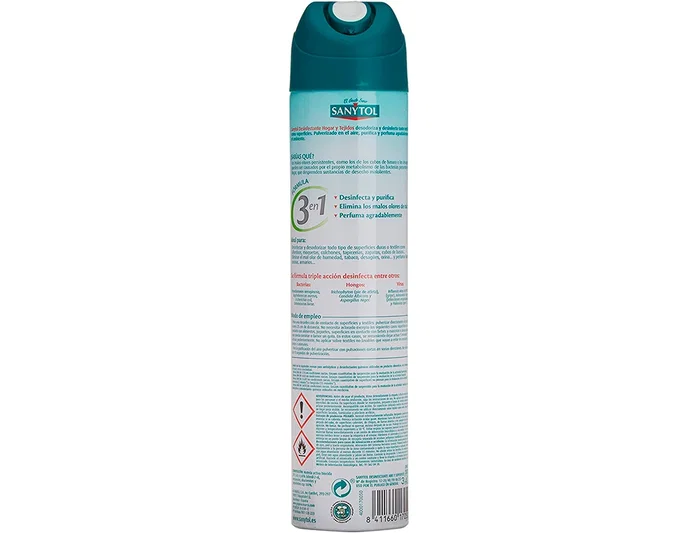 Sanytol Ambientador Desinfectante Hogar y Tejidos Flor de Algodón 300 ml