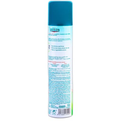 Sanytol Ambientador Desinfectante Hogar y Tejidos Flor de Algodón 300 ml