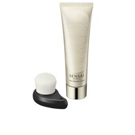 Sensai ULTIMATE the creamy soap Jabón cremoso 125 ml Limpiador facial que elimina impurezas, combate envejecimiento y aporta luminosidad