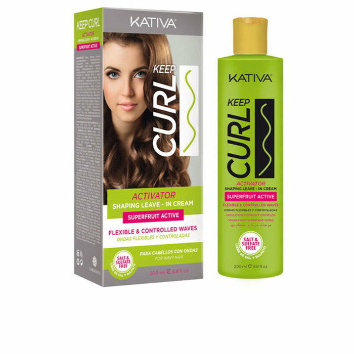 Kativa Keep Curl Activator Leave In Cream 200ml Kativa Keep Curl Activator Leave In Cream 200ml