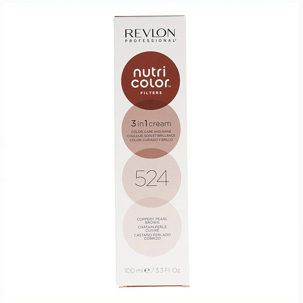 Revlon Nutri Color Filters 524 Castaño Perlado Cobrizo 100 ml Revlon Nutri Color Filters 524 Castaño Perlado Cobrizo 100 ml