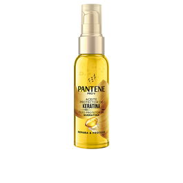 Pantene REPARA & PROTEGE Aceite Protector con Keratina - Tratamiento sin Aclarado para Cabello Seco y Dañado - Brillo y Reparación - 100 ml