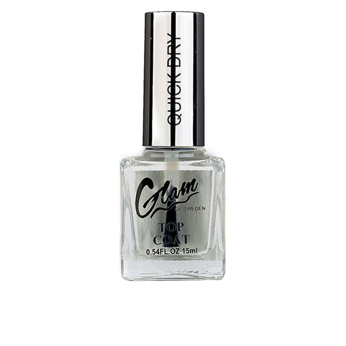 Glam Of Sweden TOP COAT Esmalte de Uñas Transparente para Brillo Intenso - 15 ml Glam Of Sweden TOP COAT Esmalte de Uñas Transparente para Brillo Intenso - 15 ml