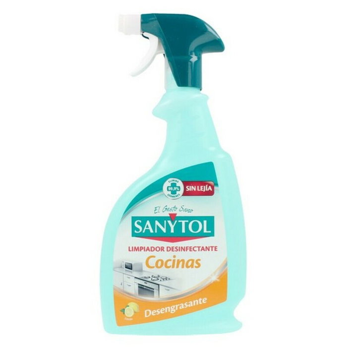 Sanytol Limpiador Desinfectante Desengrasante Cocinas 750 ml Sanytol Limpiador Desinfectante Desengrasante Cocinas 750 ml