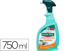 Sanytol Limpiador Cocinas Desinfectante Desengrasante 750 ml