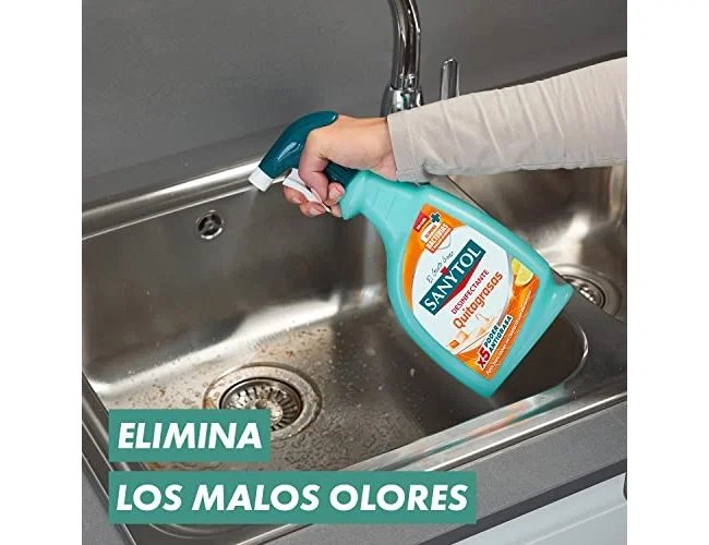 Sanytol Limpiador Desinfectante Desengrasante Cocinas 750 ml