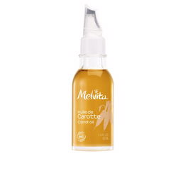 Melvita Aceite de Zanahoria Orgánico 50 ml - Hidratante Corporal, Suavizante y Antioxidante con Efecto Bronceador Natural