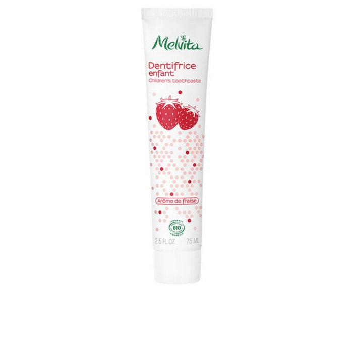 Melvita Pasta de Dientes para Niños Sabor Fresa 75ml