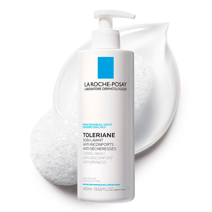 La Roche Posay Crema Limpiadora Facial Toleriane para Piel Muy Sensible y Seca 400 ml