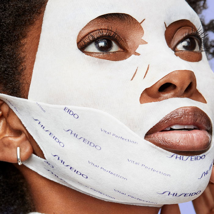 Shiseido VITAL PERFECTION Liftdefine Radiance Face Mask 6 pz Mascarilla Facial Reafirmante
