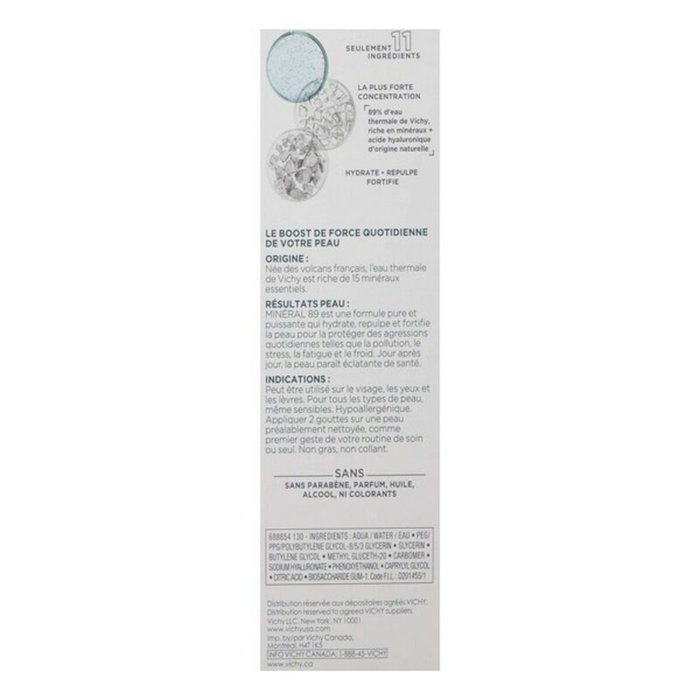 Vichy Minéral 89 Sérum Concentrado Fortificante e Hidratante 75 ml Vichy Minéral 89 Sérum Concentrado Fortificante e Hidratante 75 ml