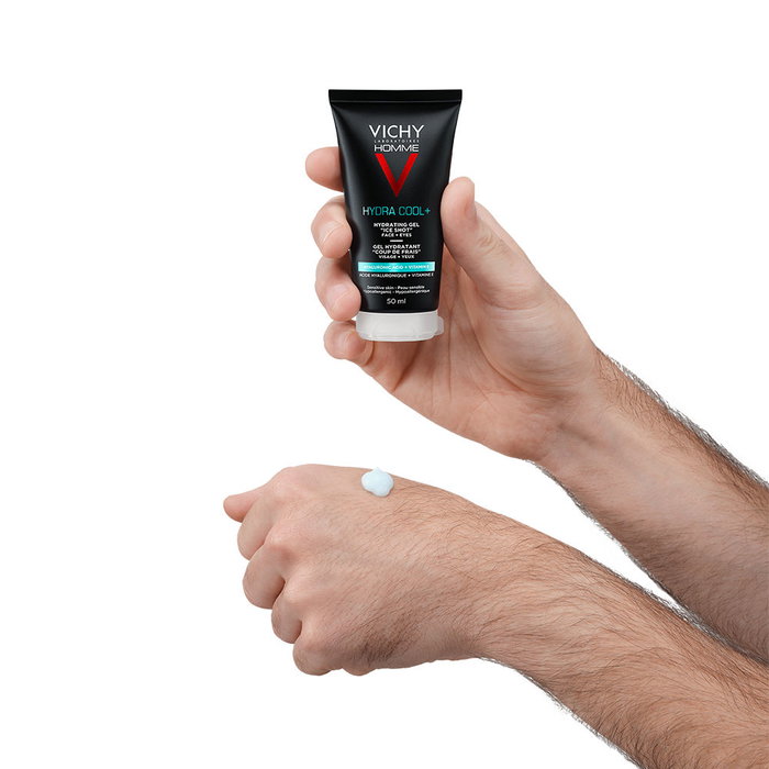 Vichy HOMME HYDRA COOL+ Gel Hidratante Ultrafresco con Ácido Hialurónico 50 ml Vichy HOMME HYDRA COOL+ Gel Hidratante Ultrafresco con Ácido Hialurónico 50 ml