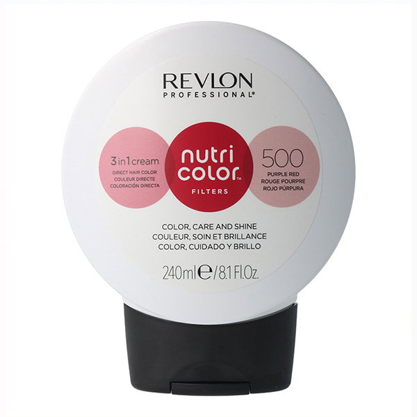 Revlon Filtros Nutri Color 500/Vermelho Roxa Acondicionador de Color para Cabello 240 ml Revlon Filtros Nutri Color 500/Vermelho Roxa Acondicionador de Color para Cabello 240 ml