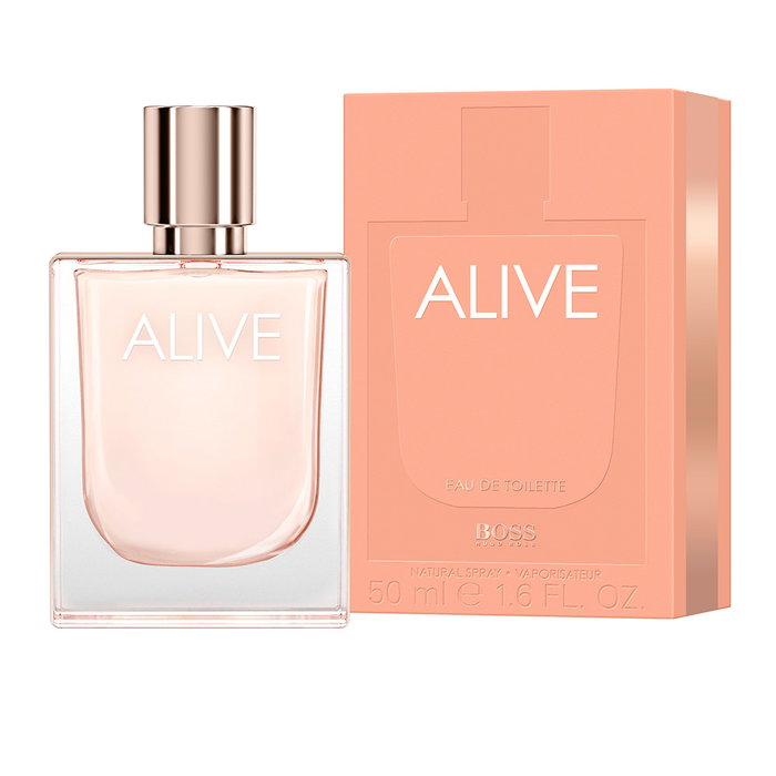 Hugo Boss ALIVE Eau de Toilette Vaporizador para Mujer, Fragancia Floral Amaderada, 50 ml