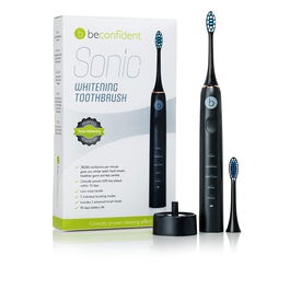 Beconfident SONIC electric whitening toothbrush Cepillo de dientes eléctrico #negro/oro rosa 1 u