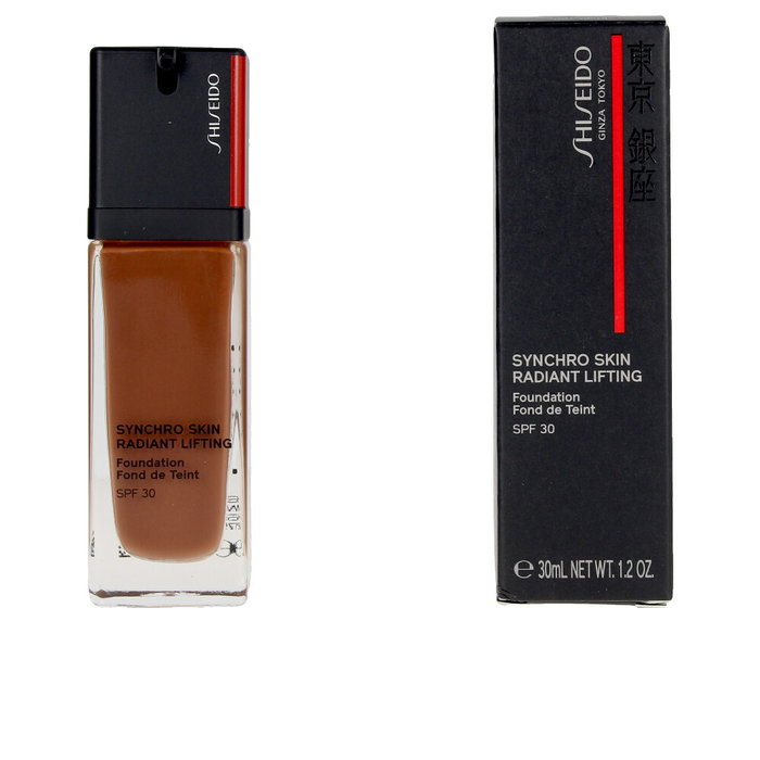Shiseido SYNCHRO SKIN radiant lifting foundation Base de Maquillaje Tono #550