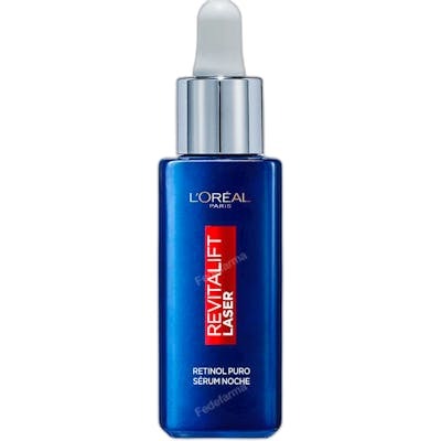 L'Oréal Paris Revitalift Láser Retinol Puro Sérum Noche 30 ml L'Oréal Paris Revitalift Láser Retinol Puro Sérum Noche 30 ml