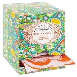 The Capsoul Pirámides Ensobradas - Té Blanco con Mandarina y Bergamota - 15 Unidades