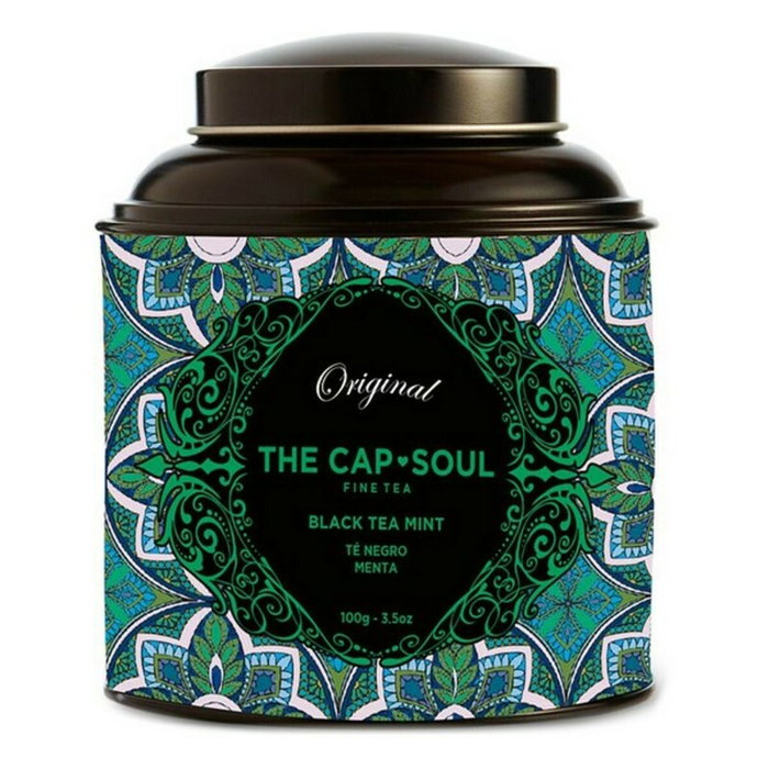 The Capsoul Té Negro Menta 100 g